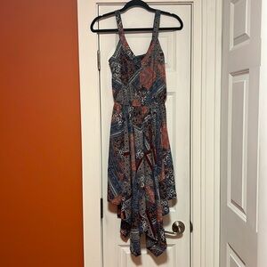 Tile Pattern Handkerchief Sundress